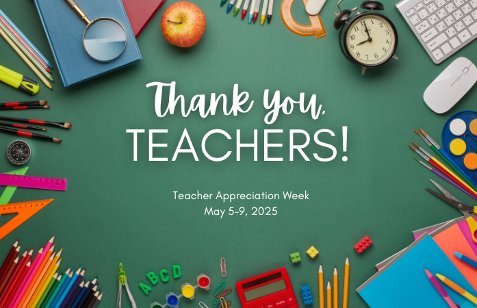  A poster for teacher appreciation day